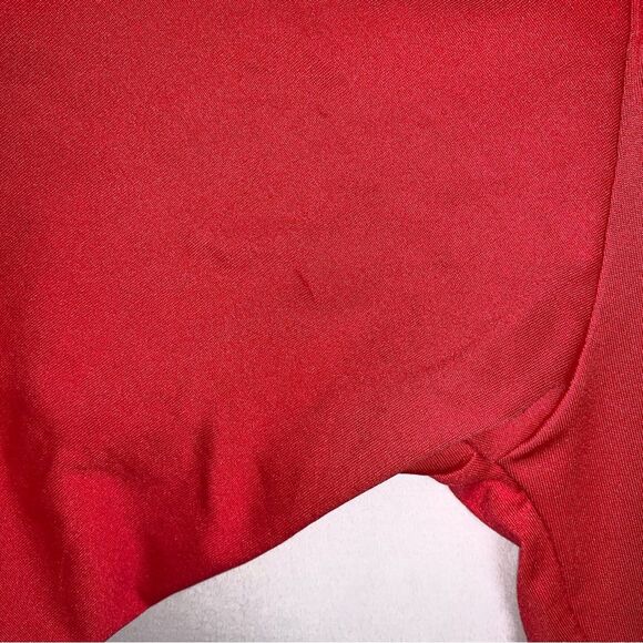 Red Morphsuit Adult Costume Bodysuit Halloween Party masquerade Robber Superhero - Picture 9 of 11